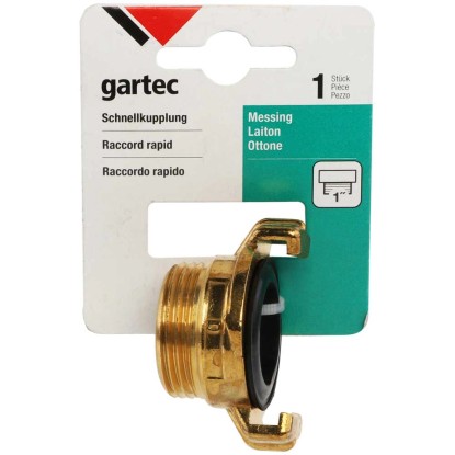 Gartec Schnellkupplung 1" Aussengewinde