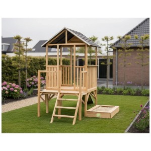 Exit Toys Sabbiaia in legno legno di cipresso Nature 14 x 60 x 90 cm