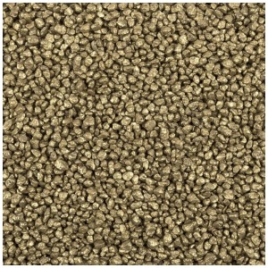 Granulato decorativo dorato, grana 2-3 mm, ideale per vasi e progetti creativi.