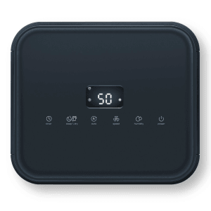 Déshumidificateur LE 150 avec écran digital et panneau tactile.