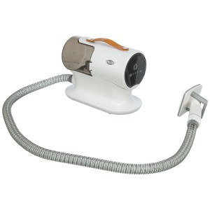 Set tosatrice Trixie con aspiratore (600 W) per la cura del pelo del cane.