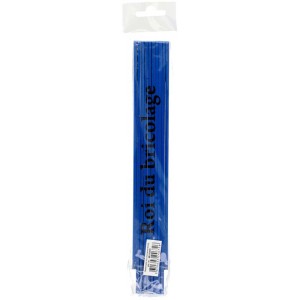 Blauer Gliedermassstab, 2 m Länge, verpackt. Ideal für präzise Messungen.