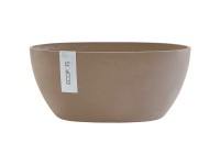 Ecopots Pflanzgefäss Sofia Taupe (HxBxT) 12,5 x 13 x 30 cm