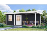 Weka Saunahaus Salo Sparset Anthrazit Kompakt 9 kW Weka Saunahaus Salo Sparset Anthrazit Kompakt 9 kW