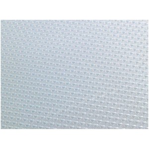 Tappetino antiscivolo trasparente con gommini, 150x50 cm, ideale per cassetti e armadi.