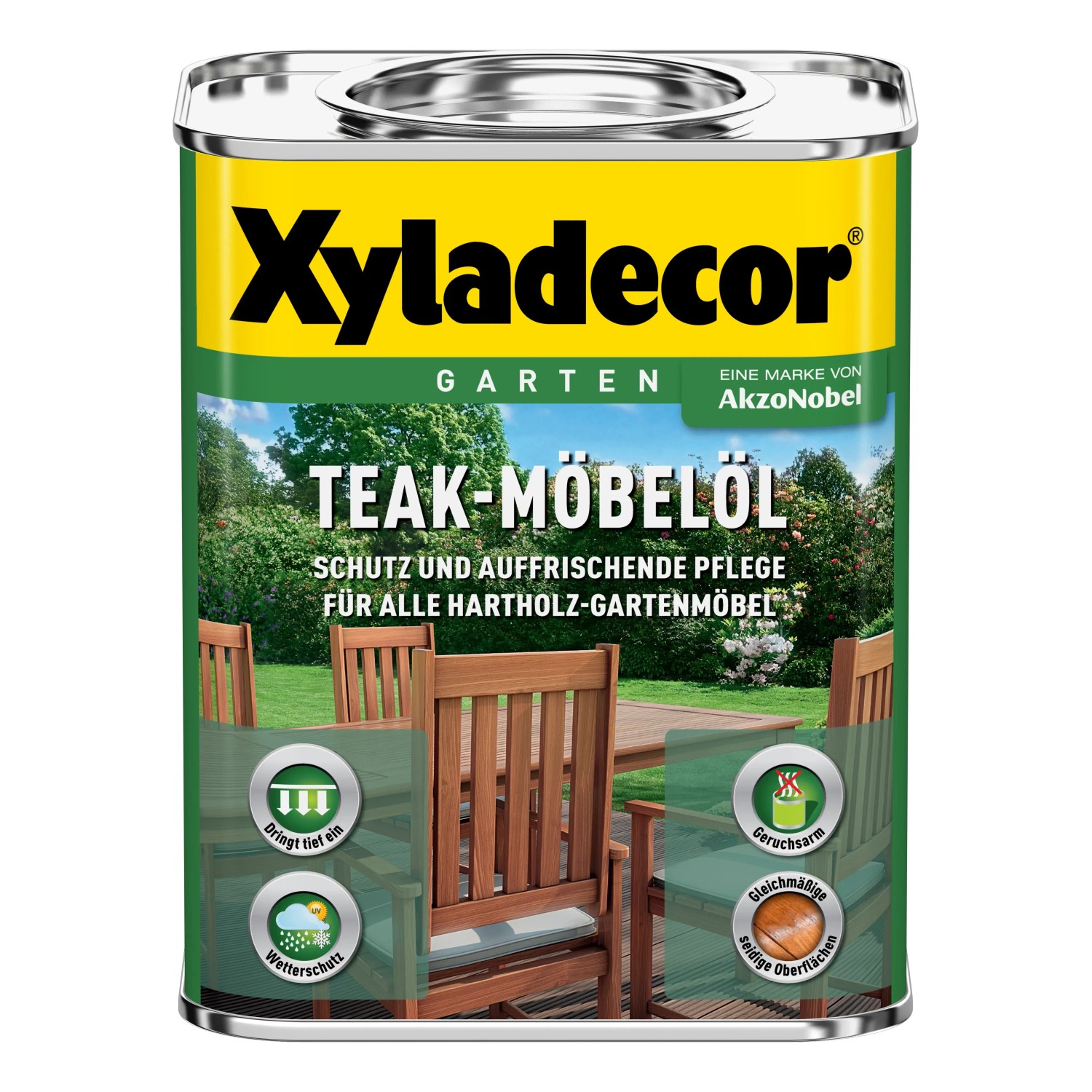 Huile pour teck AkzoNobel Xyladecor Teck 750 ml Mat main image 1