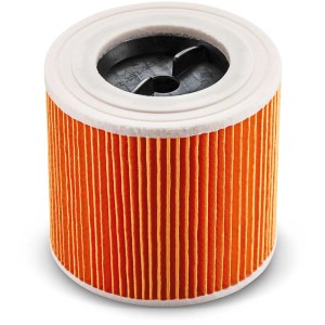 Filtro a cartuccia Kärcher KFI 3310 per aspirapolvere, arancio/bianco.