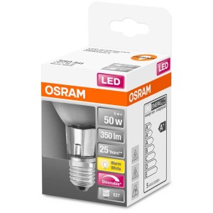 Osram LED réflecteur PAR20 E27, blanc chaud, 50W, dimmable. Ampoule dans son emballage d'origine.