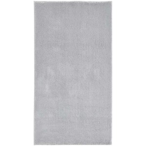 Tapis Andiamo Arezzo, gris, 60x110 cm. Tapis à poils longs en polyester.