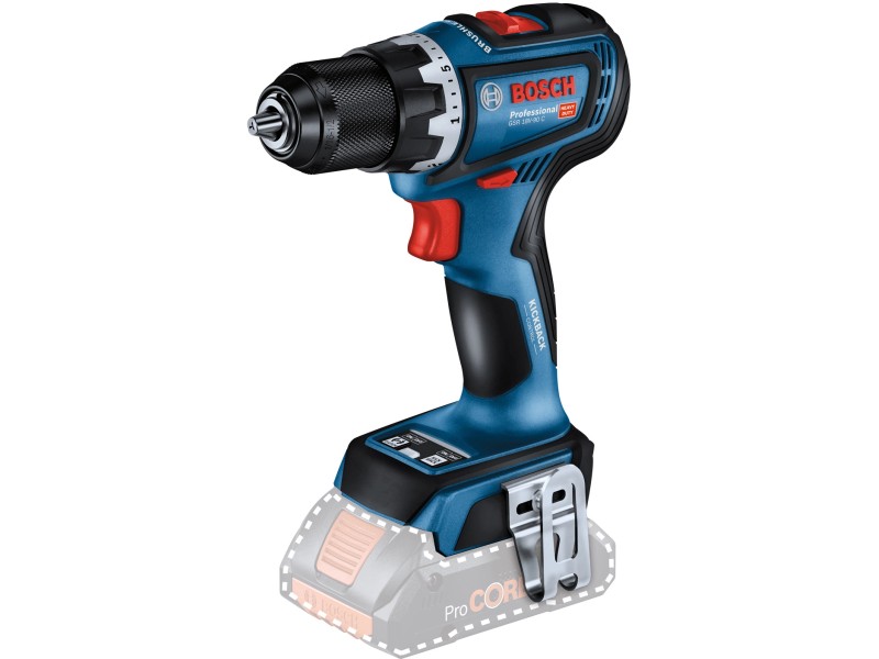 Bosch Professional Trapano avvitatore a batteria GSR 18V-90 C L-Boxx