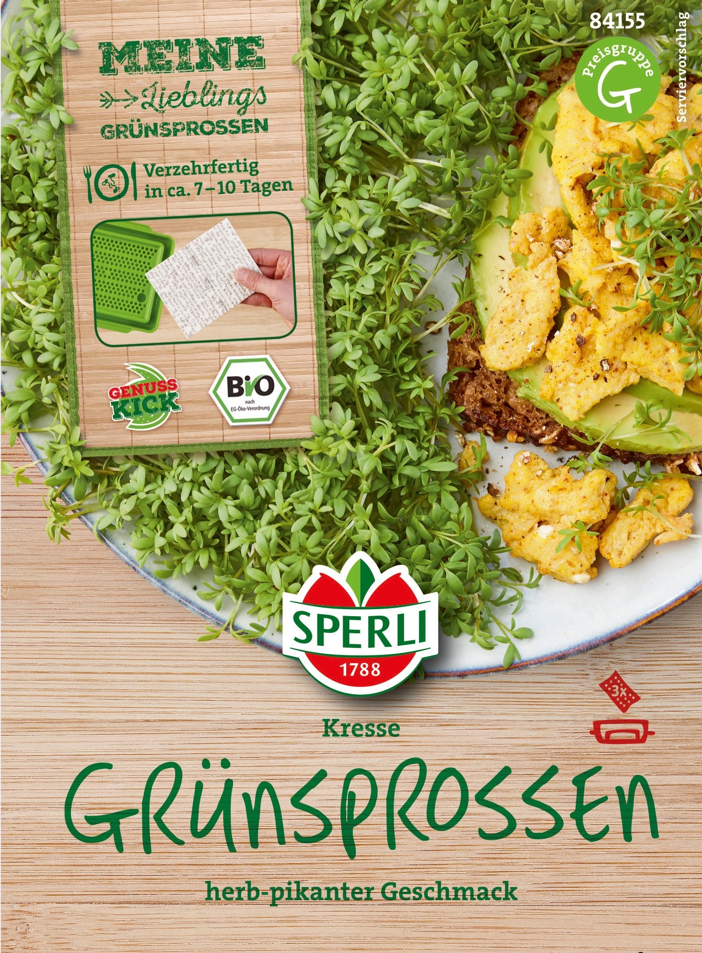 Sperli Nachfüllpads MicroGreen Garden BioKresse kaufen bei OBI