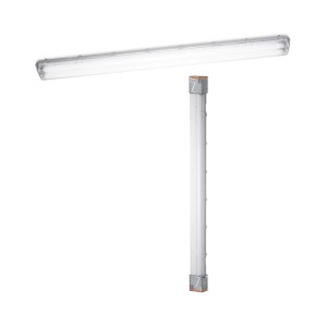 Osram LED per ambienti umidi, 2 luci grigie per cantina e garage.