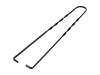 Nouvel Zange zu Kamingarnitur Stahl Schwarz