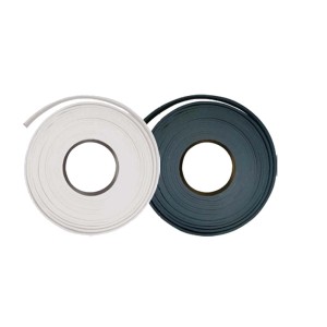 Rouleaux de bande d'étanchéité VD171 anthracite et blanc pour portes et fenêtres.
