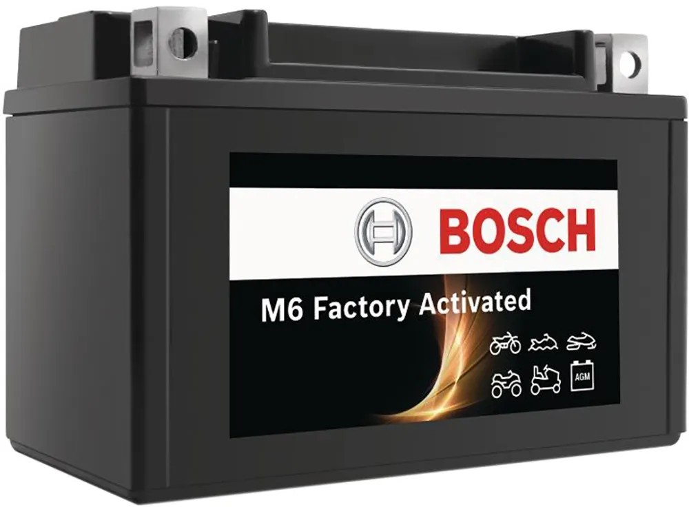 Bosch Motorradbatterie M6 GEL 9 Ah / 100 A