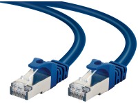 Schwaiger® Cavo di rete CAT 8 SF/FTP RJ45 connettore Blu lunghezza 5 m