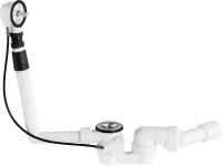 Excentergarnitur Überlaufbedienung Weiss 44,8 mm (G 1 1/2)