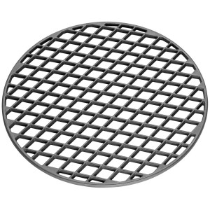 Grille en fonte Outdoorchef Diamond 570 G avec motif alvéolé, Ø 54 cm, pour des marques de grill parfaites.