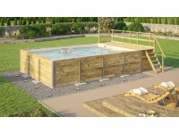 Weka Massivholzpool 595 Sand / Mosaik Gr. 2 Weka Massivholzpool 595 Sand / Mosaik Gr. 2