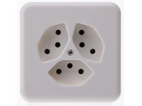 UP-Steckdose Basico Hager Weiss UP-Steckdose Basico Hager Weiss