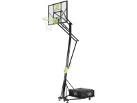 Exit Basketballkorb Galaxy auf Rädern mit Dunkring Grün / Schwarz