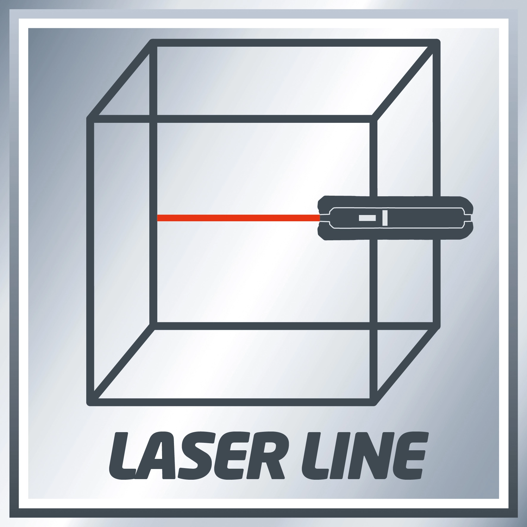 Niveau à bulle laser professionnel 4-en-1 - Laser à lignes croisées - Niveau  laser à
