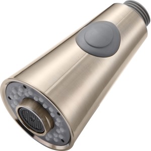Doccetta di ricambio estraibile effetto acciaio inox per miscelatore cucina baliv KI-1172.