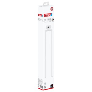 Confezione del porta asciugamani a due bracci Tesa Deluxxe, cromato.