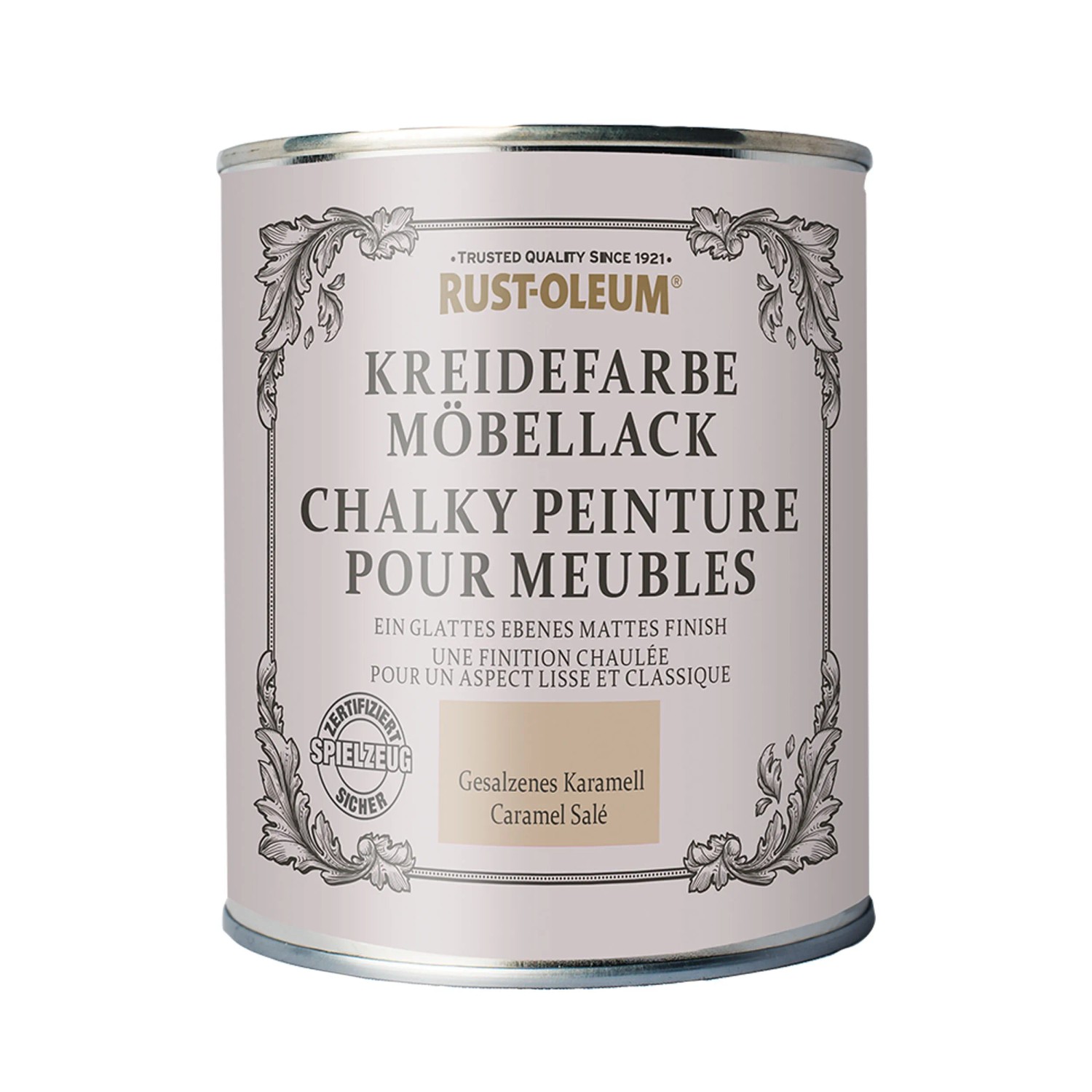 Kreul 75111 Vernice Gessata Chalky Colour - Cotone Bianco, 500 Ml - Effetto Opaco E Used Look
