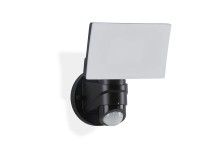 LED Aussenleuchte mit Sensor Schwarz 16 W