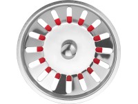 Siebkorbstopfen Edelstahl Ø 81 mm Siebkorbstopfen Edelstahl Ø 81 mm