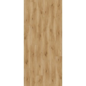 Parador Sol stratifié Basic 200 Chêne, lame façon parquet avec rainure en V, aspect bois clair.