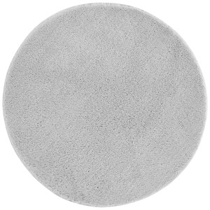 Tappeto rotondo grigio Andiamo Arezzo con pelo morbido (Ø 67 cm).
