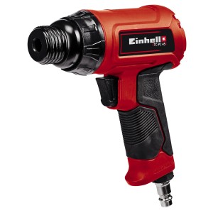Einhell TC-PC 45 marteau burineur pneumatique, rouge/noir, pour compresseurs. Inclut un jeu de burins.
