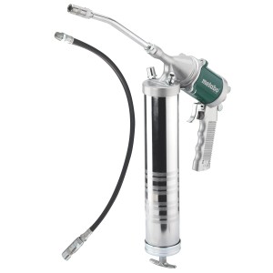 Metabo DFP 400 pistola per grasso pneumatica con accessori per compressori.