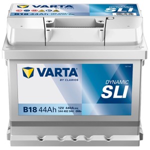 Batteria avviamento Varta Dynamic SLI B18, 12V, 44Ah per avviamenti affidabili
