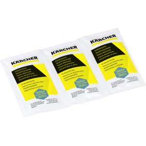 Kärcher poudre détartrante pour nettoyeurs vapeur et appareils à eau chaude, lot de 3.