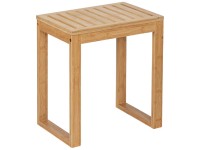 Badhocker Bambusa Natural Höhe 46 cm