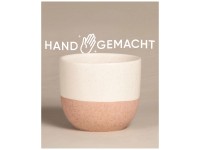 Feey Übertopf Variado Keramik Pink-Weiss Ø 14 cm