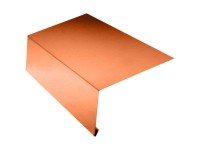 Einlaufblech Kupfer 3 m