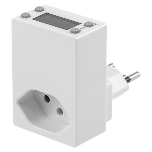 Minuteur numérique T12/T13 pour domotique avec écran et sécurité enfant.
