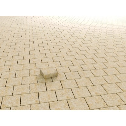 Pansement en béton Etrusco sablé (HxlxP) 5 x 14 x 14 cm