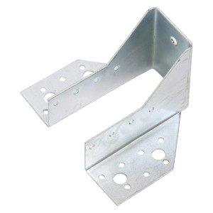 Sabot de solive type A, 46x105 mm, galvanisé, pour connecteurs bois et équerres chez OBI.
