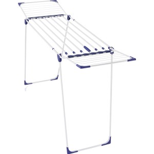 Stendibiancheria Leifheit Classic Extendable 230 Solid con parte centrale estensibile e porta appendini.