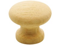 Knopf S87 Holz Esche roh Ø 30 mm