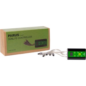 Controller Parus Sunlite a 5 vie per lampade per piante con dimmer e timer.