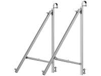 Ecoflow Solarpanel-Halterung für Balkone Metall Silber