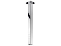 Hettich Tischbein 60 x 60 x 700 mm verchromt inkl. Montageplatte