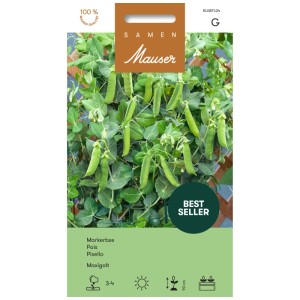 Graines de pois Mauser Maxigolt, variété de mi-saison pour le jardin.