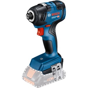 Avvitatore a impulsi a batteria Bosch Professional GDR 18V-200, blu/nero, senza batteria.
